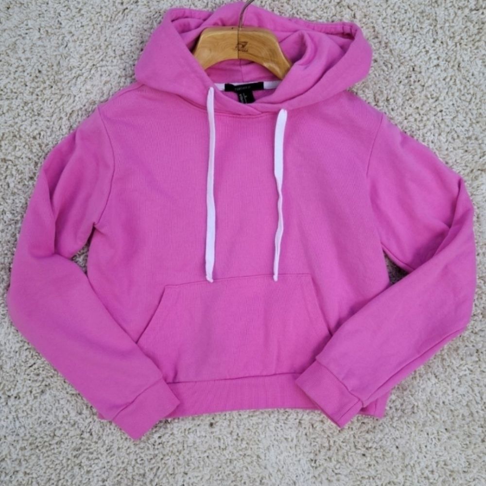 New Forever 21 Pink Sweatshirt Hoodie Size S